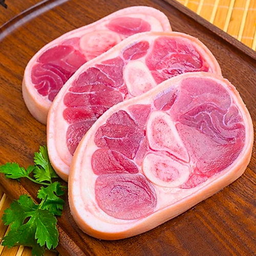 Giò heo cắt khoanh